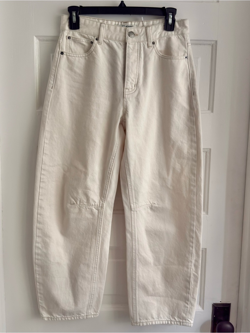 NWT High-Rise Barrel Jeans - Picture 2 of 4